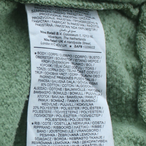 Nike Men's Green Crew Neck Pullover Sweatshirt Size S