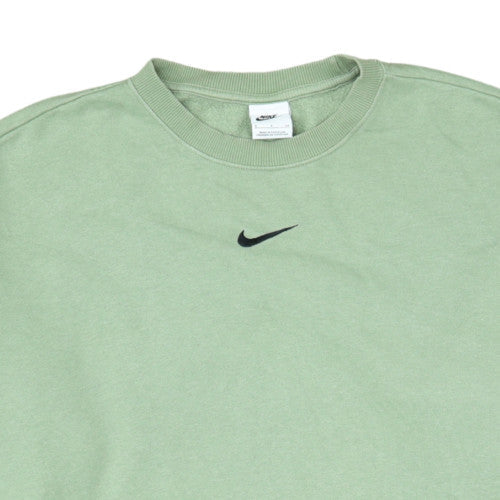 Nike Men's Green Crew Neck Pullover Sweatshirt Size S
