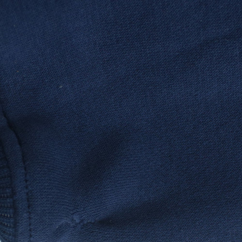 Adidas Mens Blue Pullover Sweatshirt M Crew Neck Regular Fit