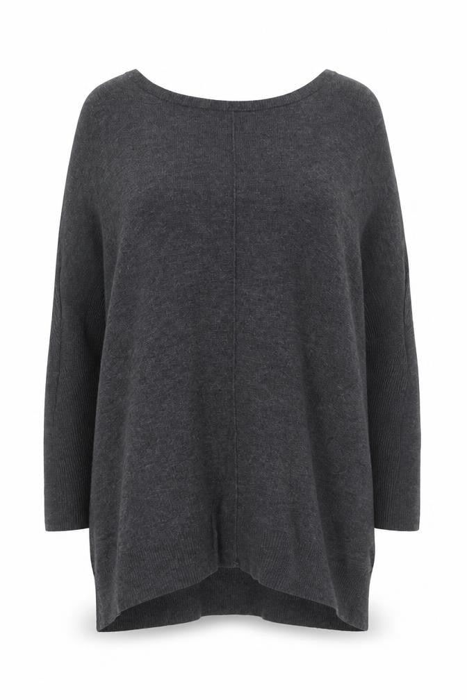 Marks and Spencer Women’s Grey Size 14 Crew Neck Viscose Jumper