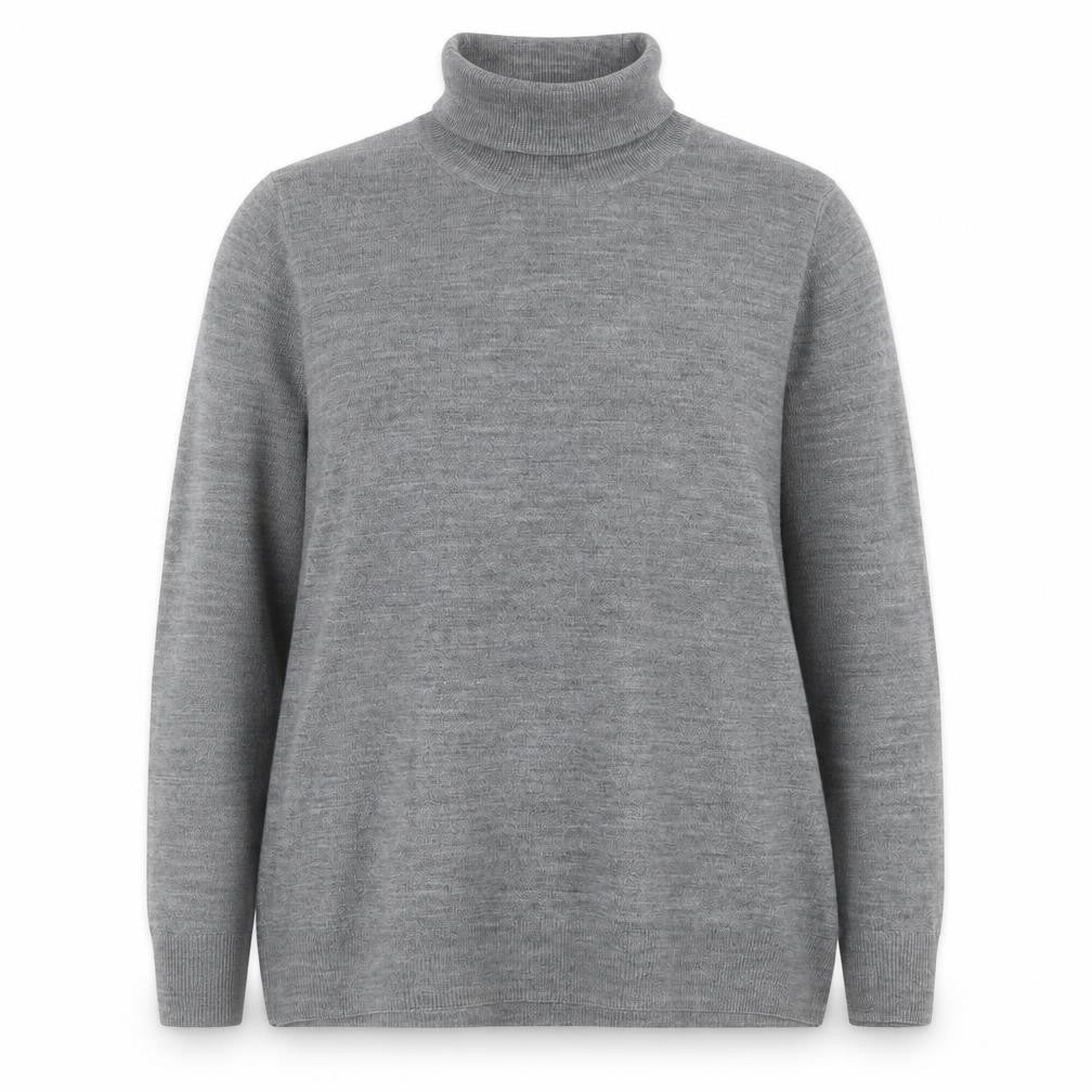Marks and Spencer Women’s Grey Roll Neck Long Sleeve Jumper Size 18
