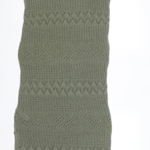 Marks and Spencer Women’s Green Crochet Midi Sleeveless Dress L