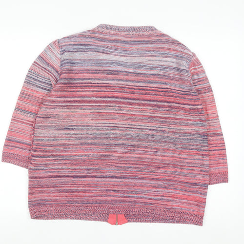 Marks and Spencer Per Una Women’s Multicoloured Full Zip Knit Cardigan Size 16