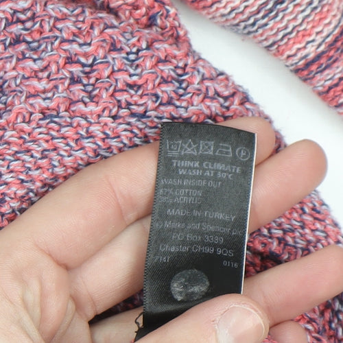 Marks and Spencer Per Una Women’s Multicoloured Full Zip Knit Cardigan Size 16
