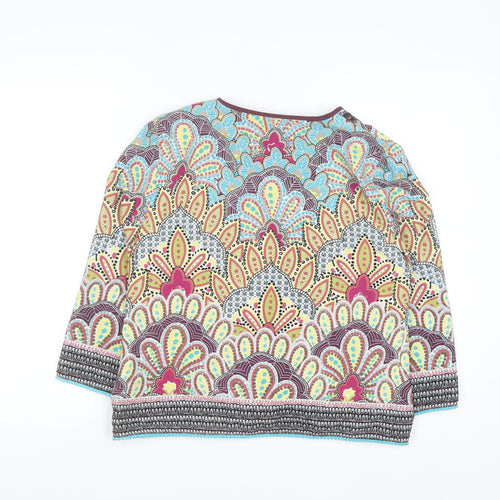 Marks and Spencer Per Una Women’s Multicoloured Beaded Paisley Jacket Size 10