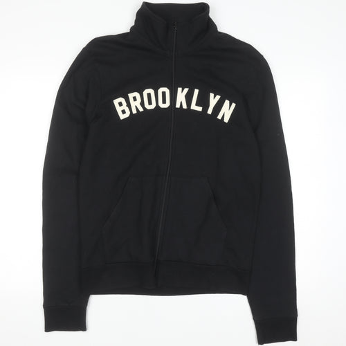 American Apparel Men's Black Brooklyn Full Zip Sweatshirt M