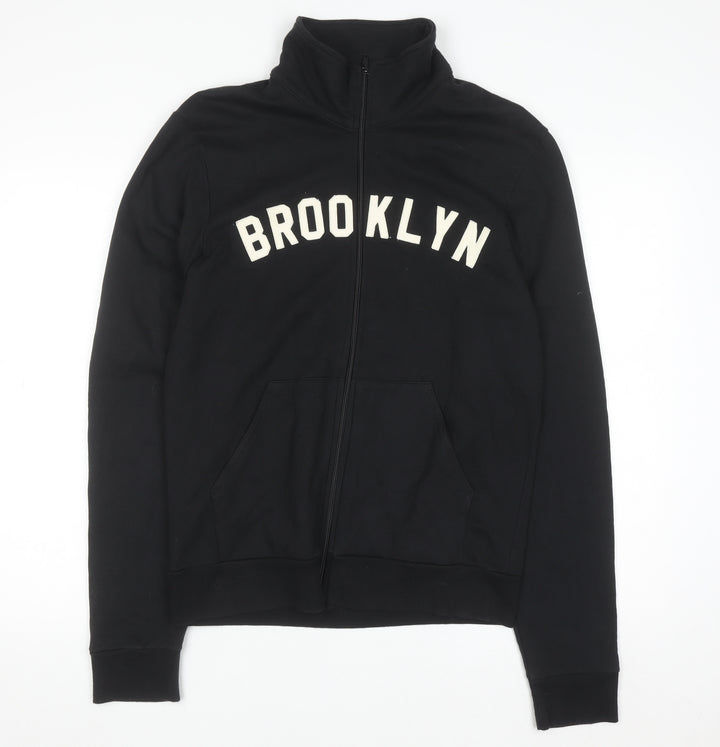 American Apparel Men's Black Brooklyn Full Zip Sweatshirt M