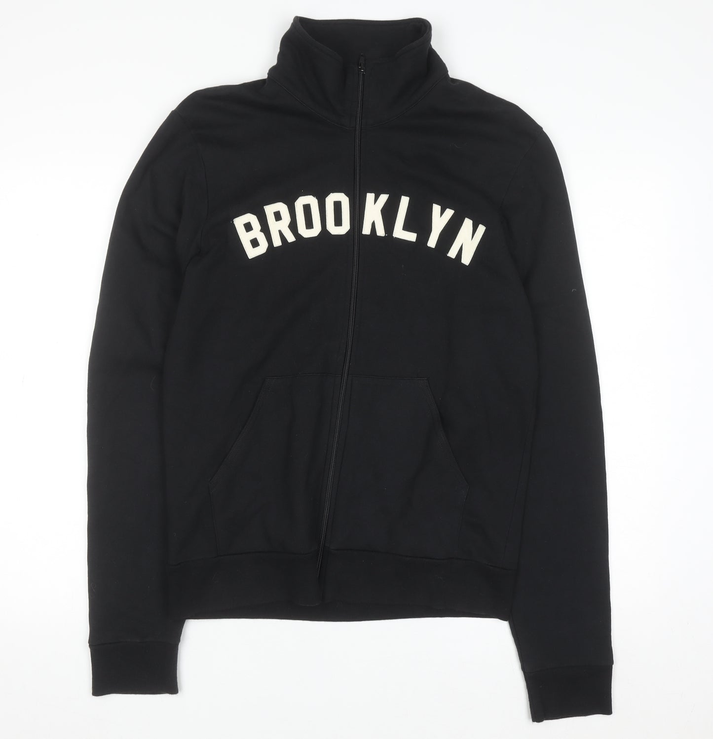 American Apparel Men's Black Brooklyn Full Zip Sweatshirt M