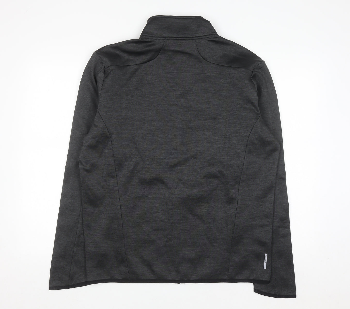 Mondetta Men's Black M Athletic Full Zip Track Jacket