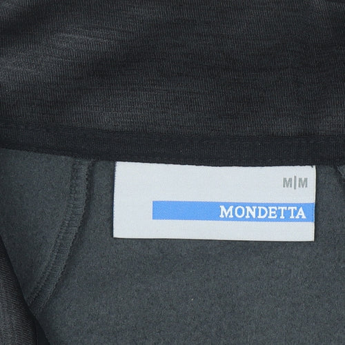 Mondetta Men's Black M Athletic Full Zip Track Jacket