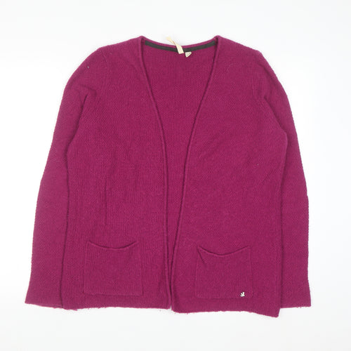 White Stuff Women's Pink Long Sleeve Knit Cardigan Size 12