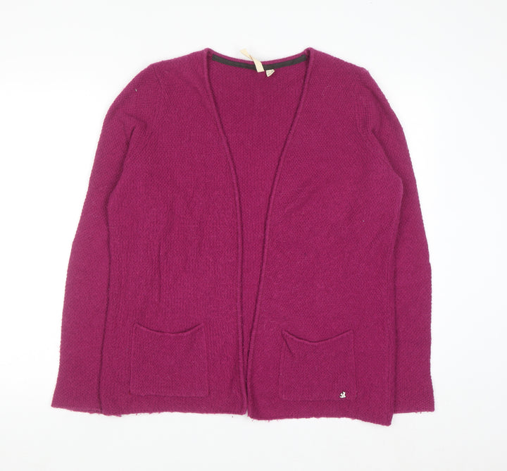 White Stuff Women's Pink Long Sleeve Knit Cardigan Size 12