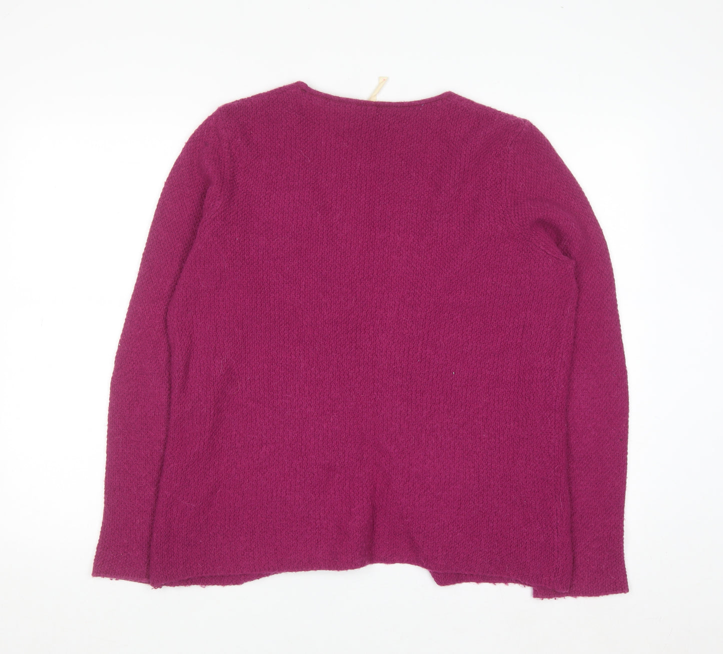 White Stuff Women's Pink Long Sleeve Knit Cardigan Size 12