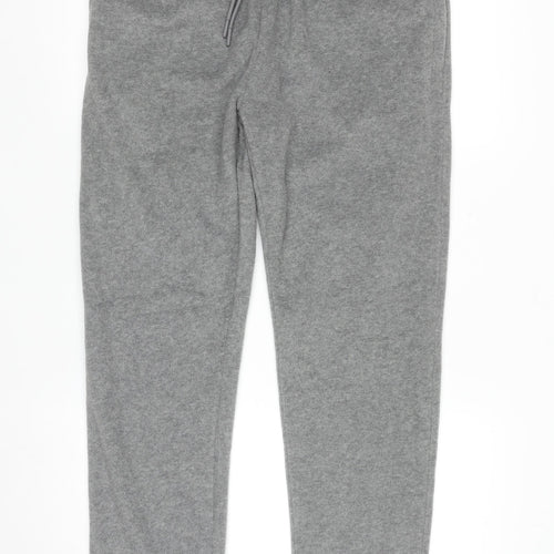 Marks and Spencer Men's Grey Fleece Sweatpants M Regular Fit