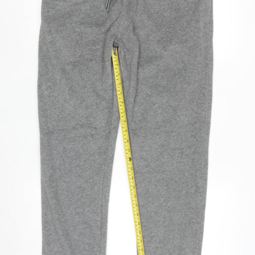 Marks and Spencer Men's Grey Fleece Sweatpants M Regular Fit