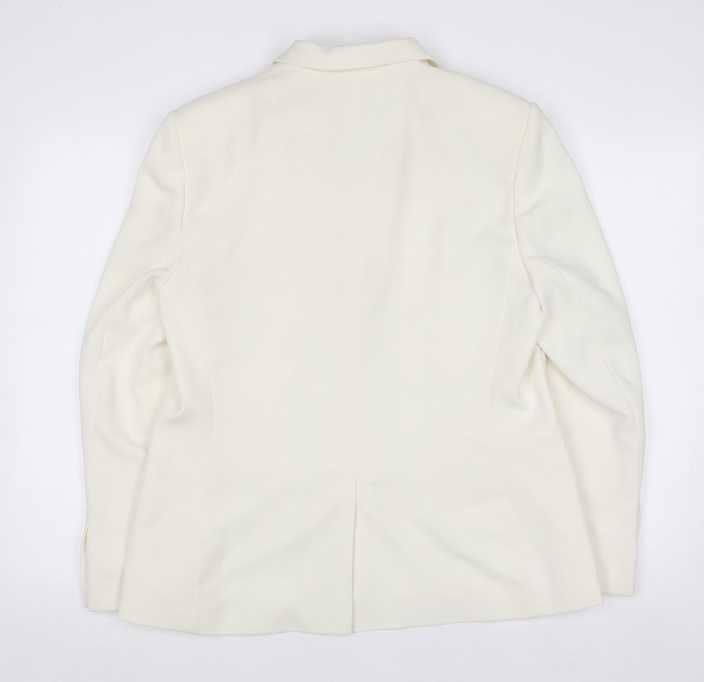 Autonomy Classic Women's Ivory Blazer Size 18 Single Breasted Jacket