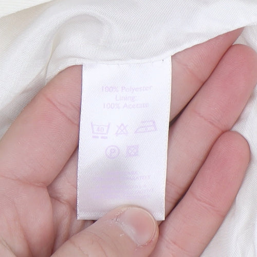 Autonomy Classic Women's Ivory Blazer Size 18 Single Breasted Jacket