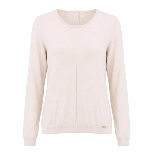 Mango Women Pink Round Neck Long Sleeve Pullover Jumper Size 10