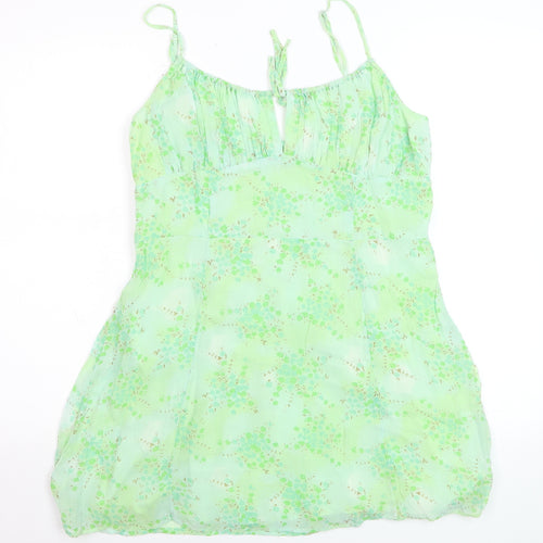 Urban Outfitters Women’s Green Floral Slip Dress XL