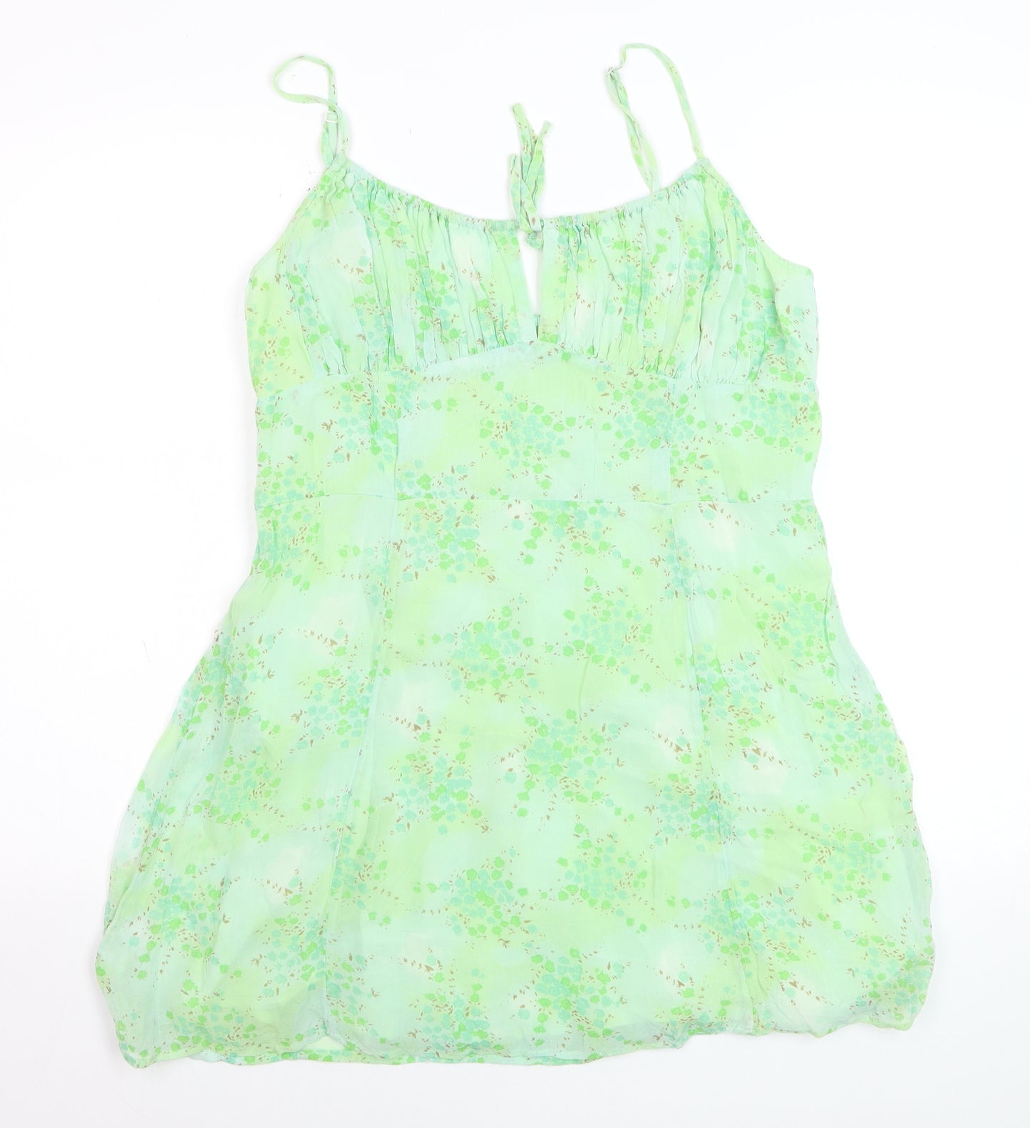 Urban Outfitters Women’s Green Floral Slip Dress XL