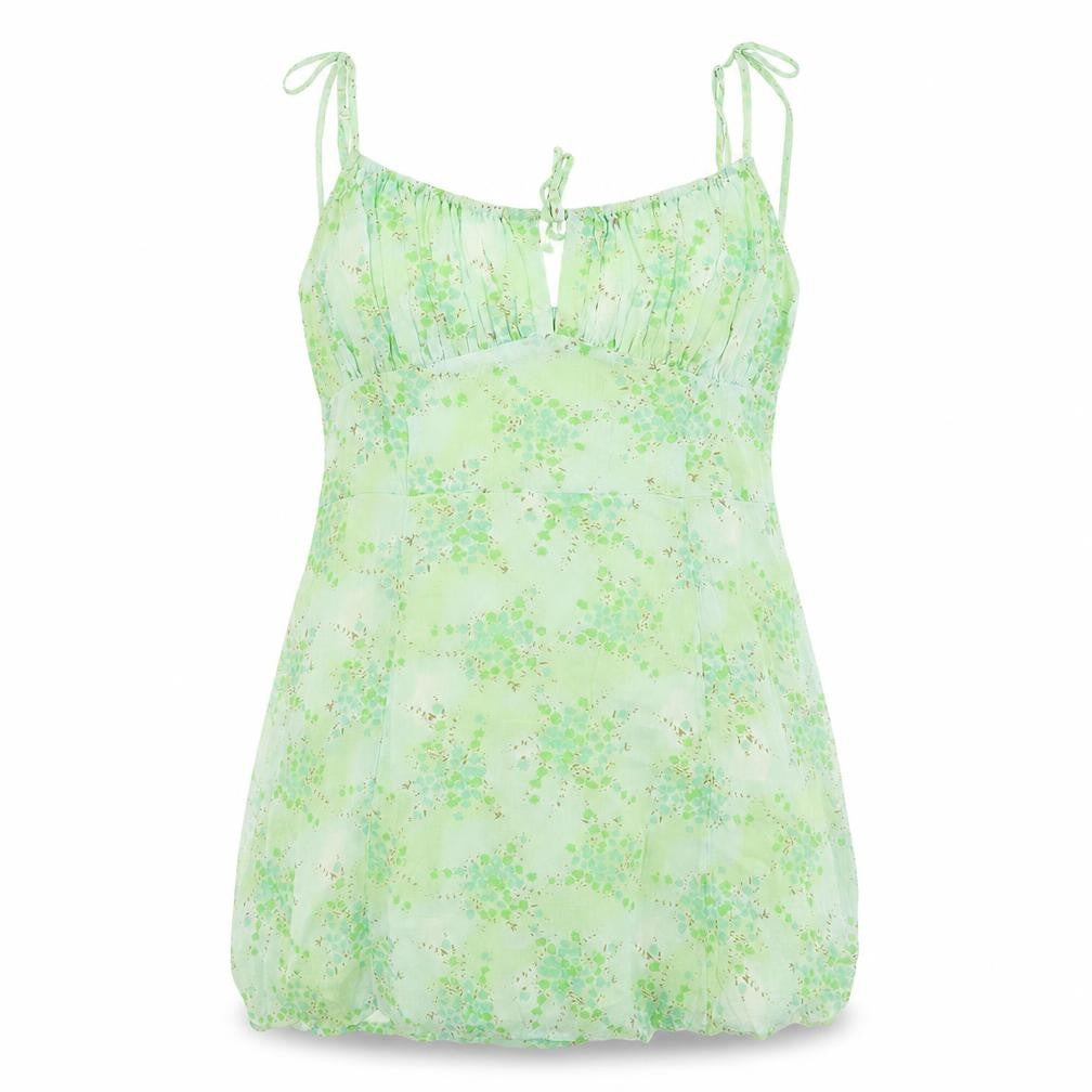 Urban Outfitters Women’s Green Floral Slip Dress XL