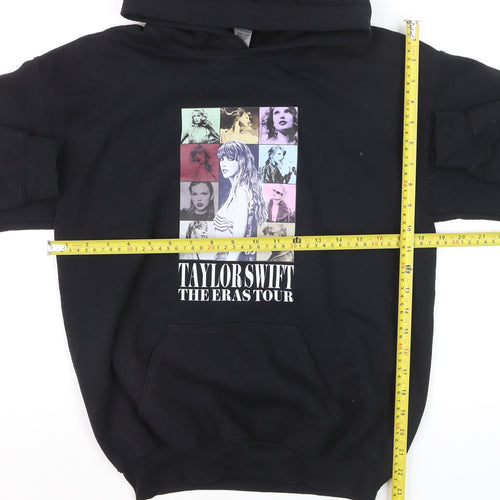 Gildan Women Black XL Pullover Hoodie Taylor Swift The Eras Tour Sweatshirt
