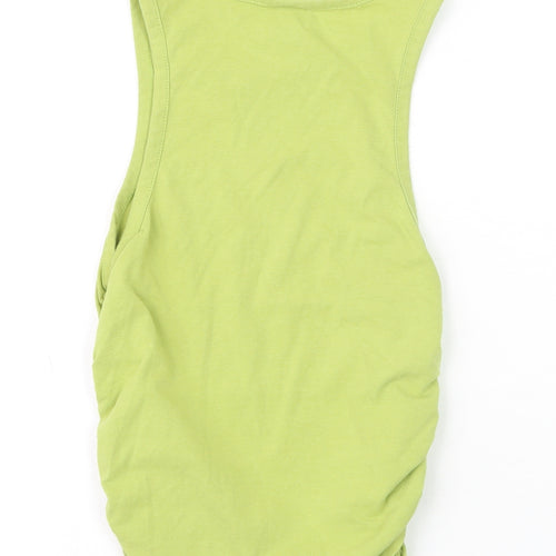 Jules & Leopold Women's Green Cropped Tank Top Size S
