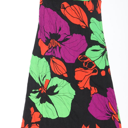 Monsoon Women’s Multicoloured Floral Slip Dress Size 8 Summer Boho