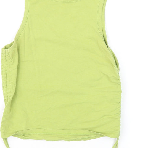 Urban Outfitters Women’s Green Cropped Tank Top Size M