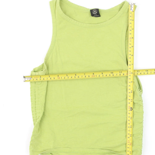 Urban Outfitters Women’s Green Cropped Tank Top Size M