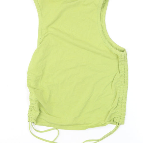 Urban Outfitters Women’s Green Cropped Tank Top Size M