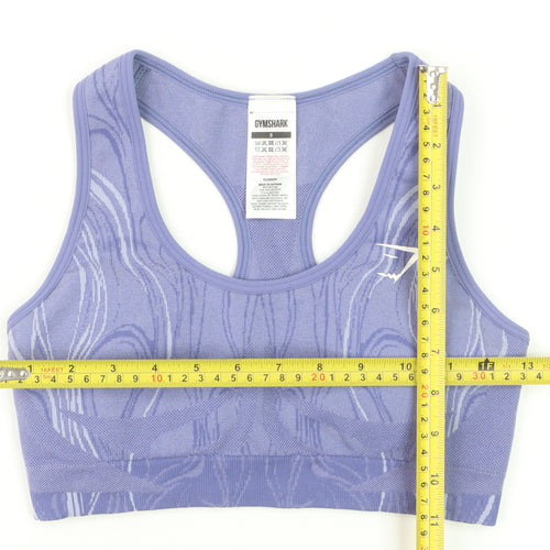 Gymshark Women Purple Small Racerback Seamless Sports Bra Top