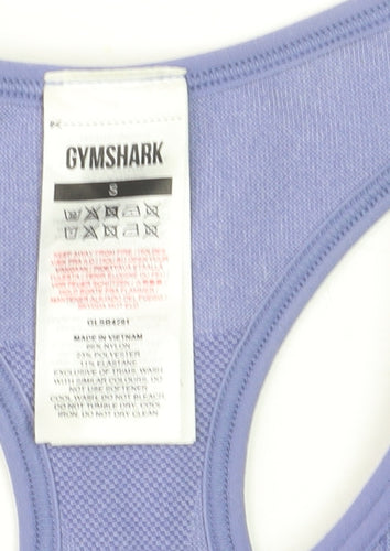 Gymshark Women Purple Small Racerback Seamless Sports Bra Top