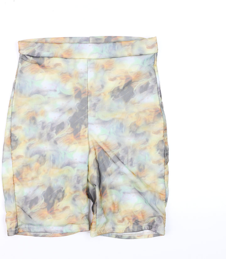 PrettyLittleThing Women’s Multicoloured Biker Shorts Size 10