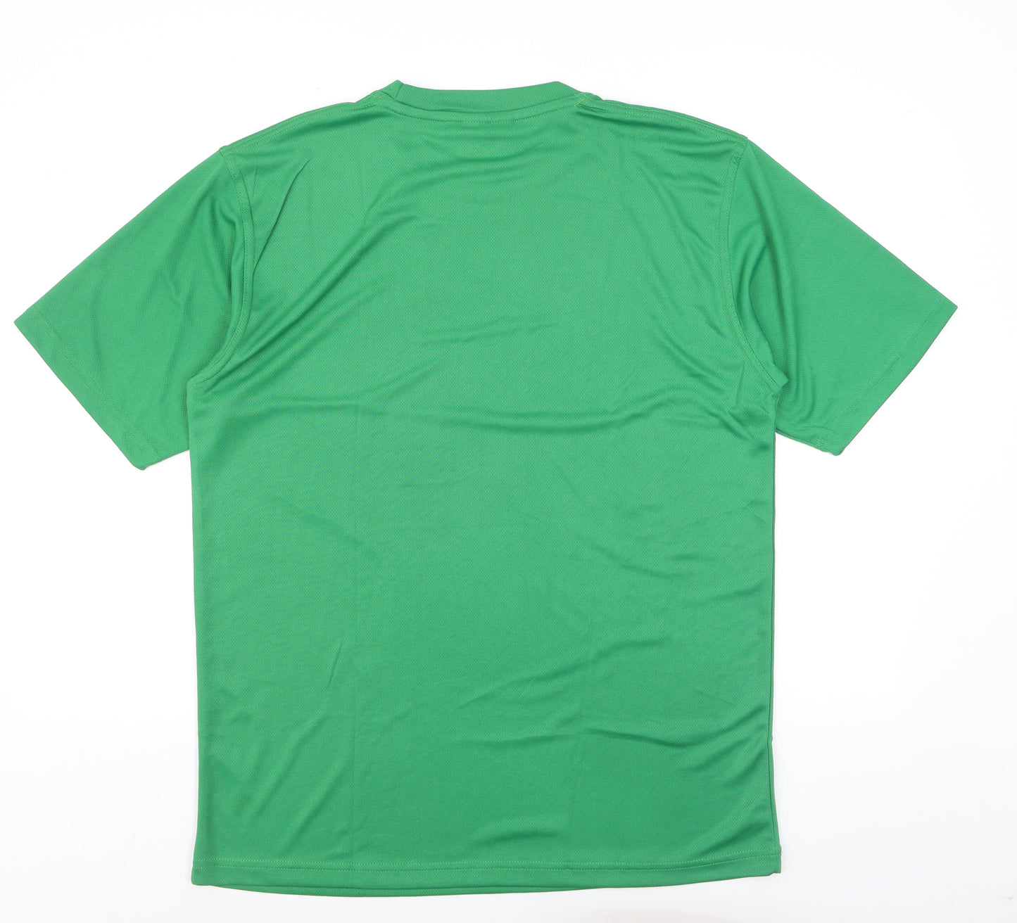 Prostyle Men's Green Crew Neck Short Sleeve T-Shirt XL Polyester