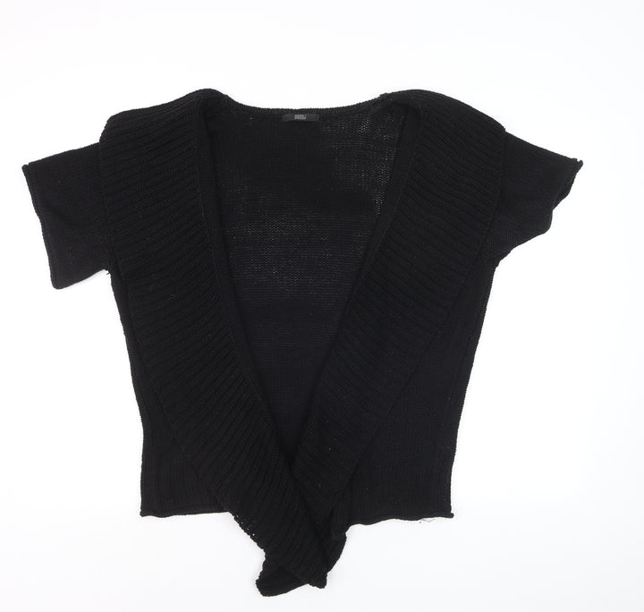 Marks and Spencer Women’s Black Short Sleeve Knit Cardigan M