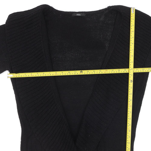 Marks and Spencer Women’s Black Short Sleeve Knit Cardigan M