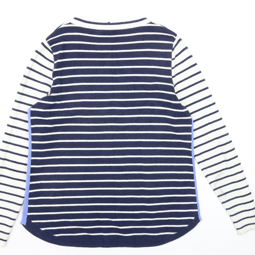 Crew Clothing Women’s Multicoloured Striped Jumper Size 14
