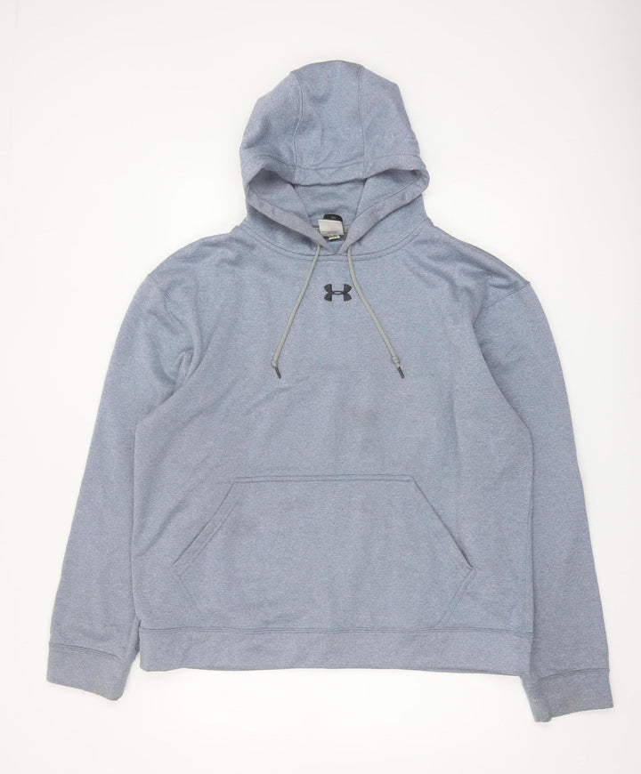 Under Armour Men's Grey Pullover Hoodie M Sports Fleece
