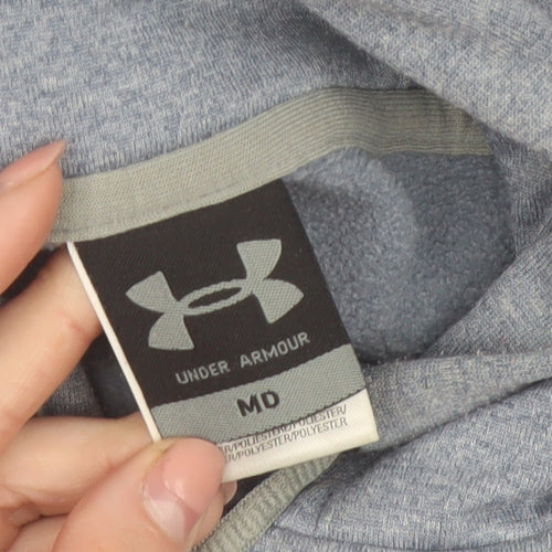 Under Armour Men's Grey Pullover Hoodie M Sports Fleece