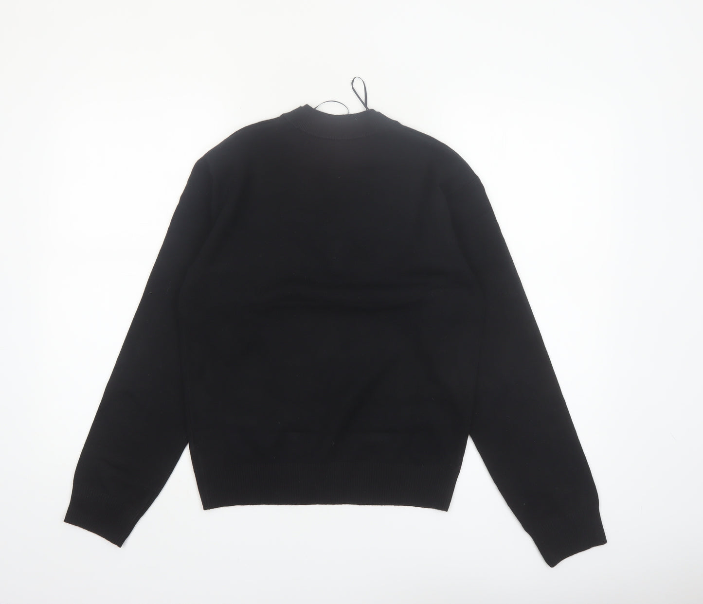 Marks and Spencer Womens Black V-Neck Pullover Jumper XS