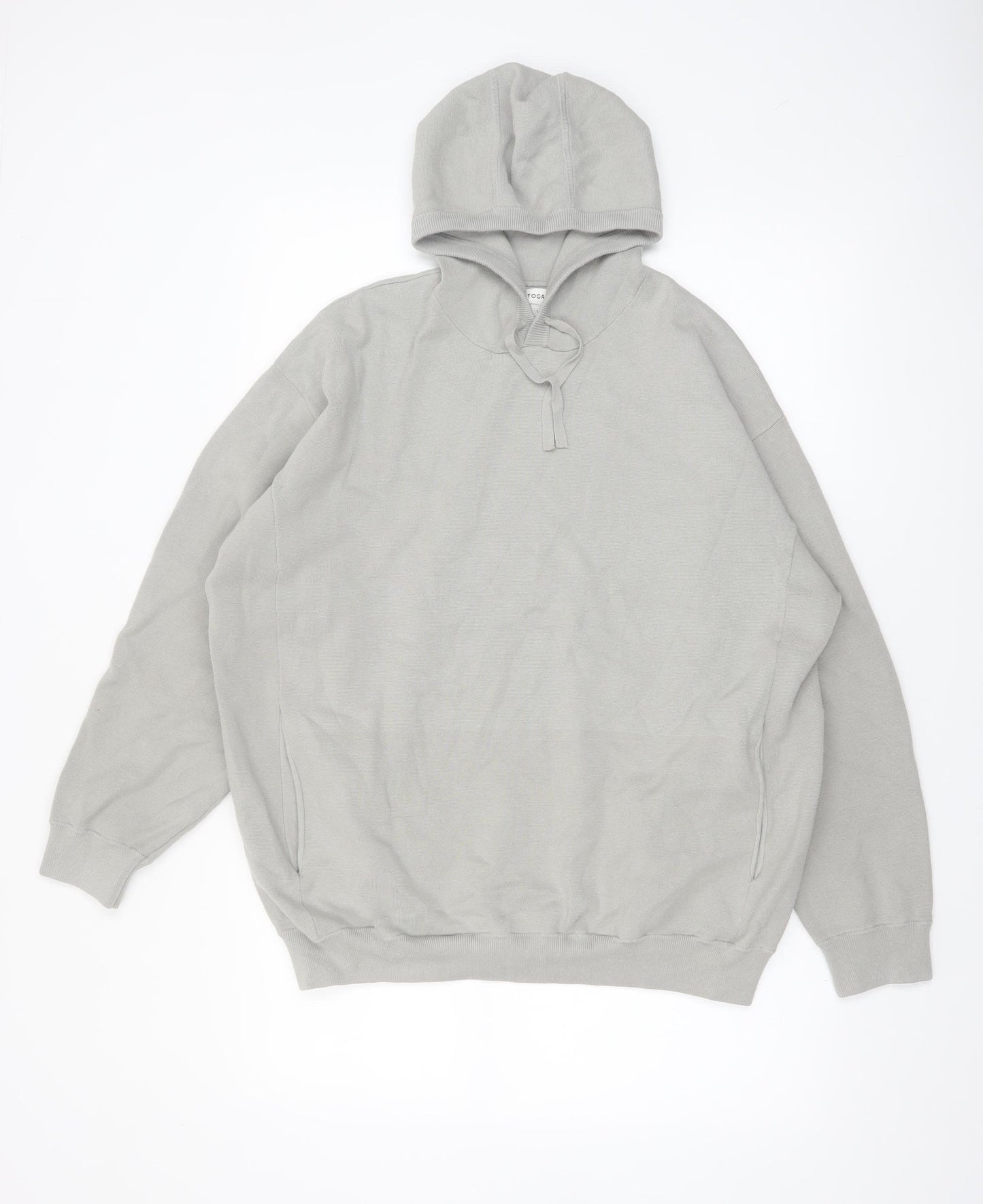 Marks and Spencer Autograph Men’s Grey Hooded Pullover Jumper L
