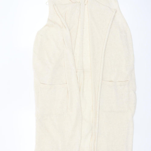 Marks and Spencer Women’s Beige Knit Sleeveless Vest Size 16