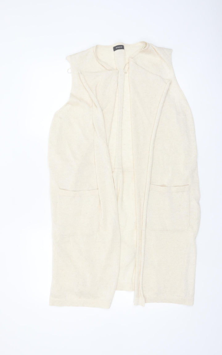 Marks and Spencer Women’s Beige Knit Sleeveless Vest Size 16