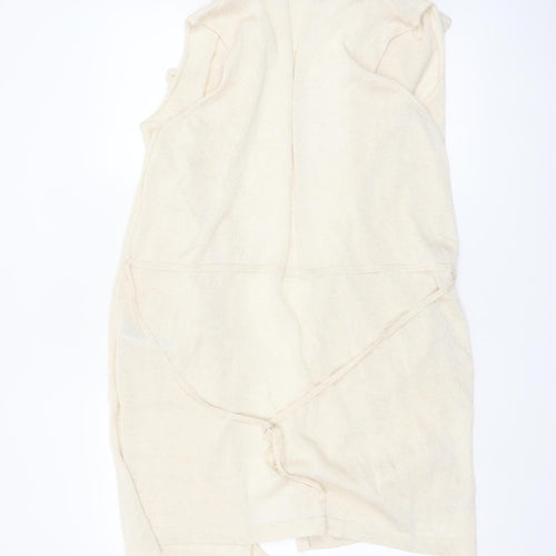 Marks and Spencer Women’s Beige Knit Sleeveless Vest Size 16