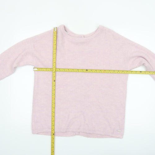 Joules Women’s Pink Button Back Knit Cardigan UK 16