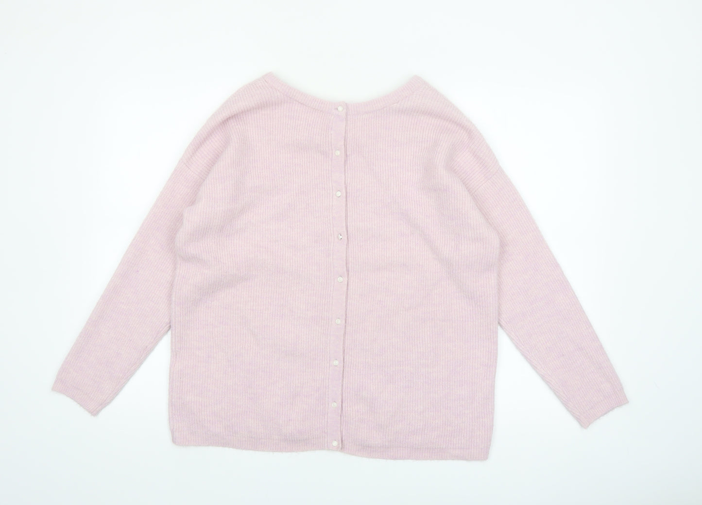 Joules Women’s Pink Button Back Knit Cardigan UK 16