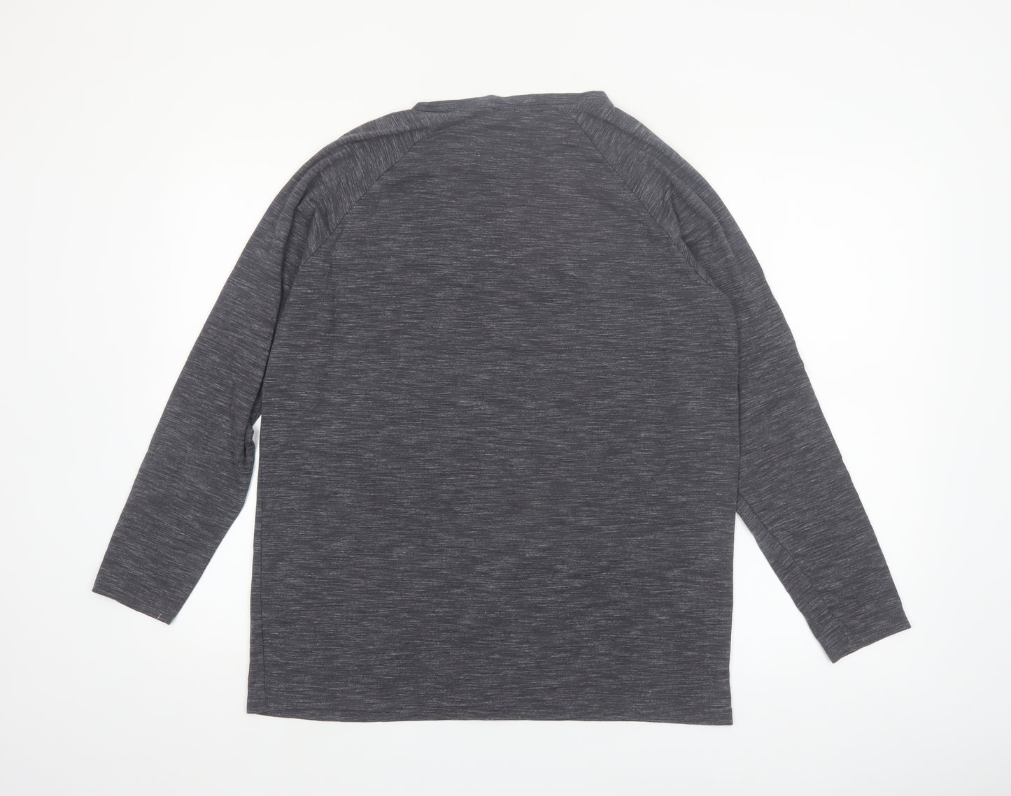 Myprotein Men's Grey Long Sleeve Athletic Gym Top Size L