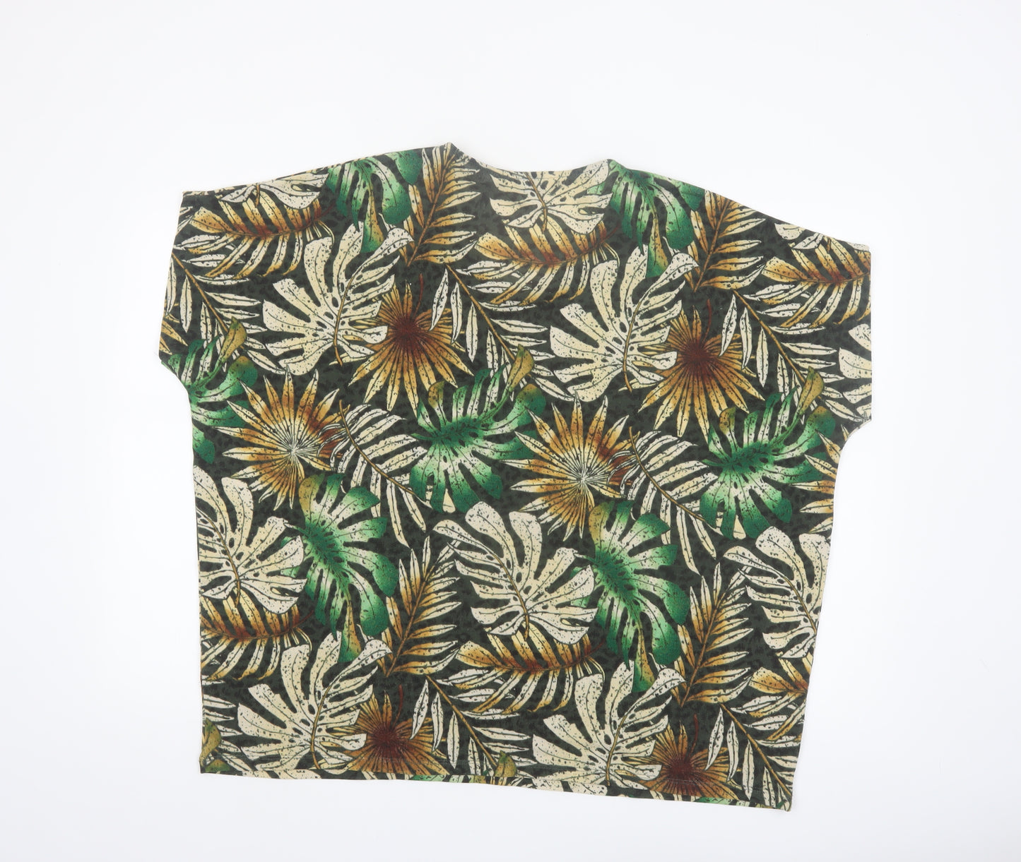 Isle Women's Multicoloured Floral Tunic T-Shirt Size 18