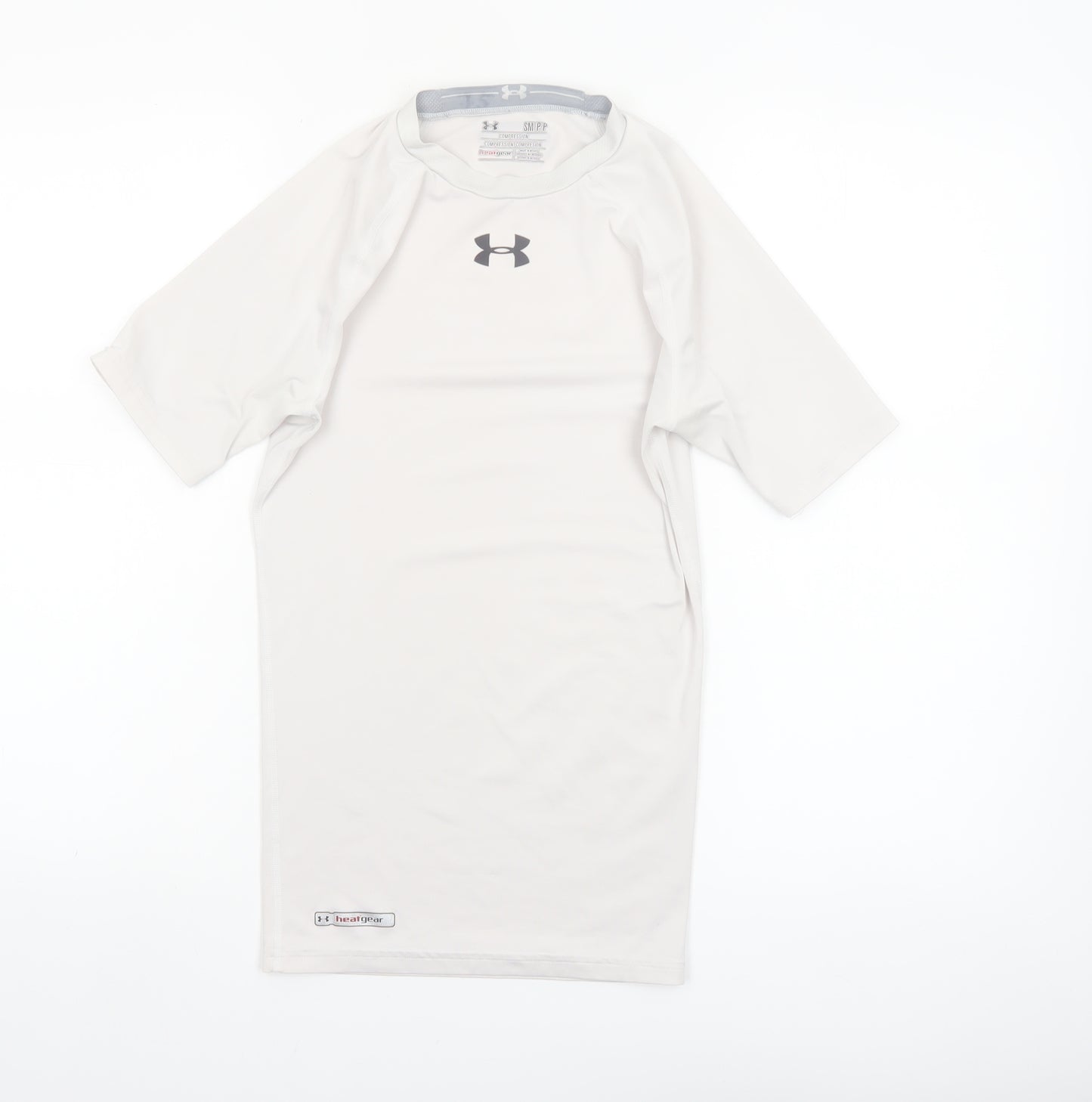 Under Armour Men's White Compression HeatGear T-Shirt Size S